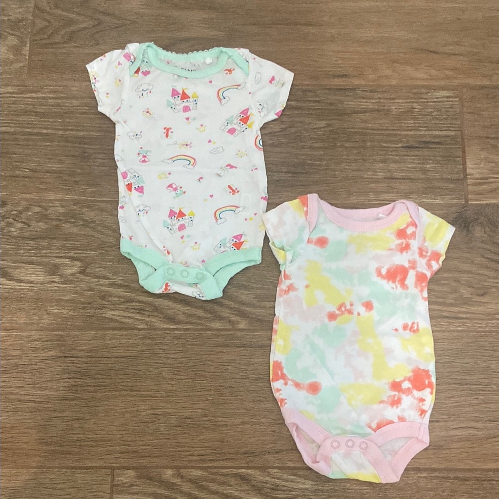 🧡 baby’s bodysuits set of 2